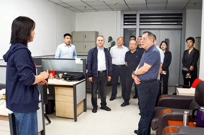 金輝一行赴西無二集團、西安資本等六戶企業(yè)開展調(diào)研