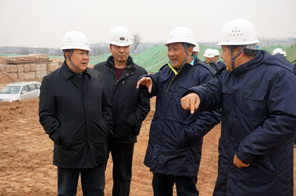 集團(tuán)領(lǐng)導(dǎo)會(huì)同航天六院、航天六院十一所（京）調(diào)研灞橋生活垃圾無害化處理項(xiàng)目