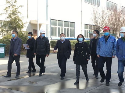 【陜重有限】市國資委巡視員許一雙一行檢查、指導(dǎo)陜重公司疫情防控工作